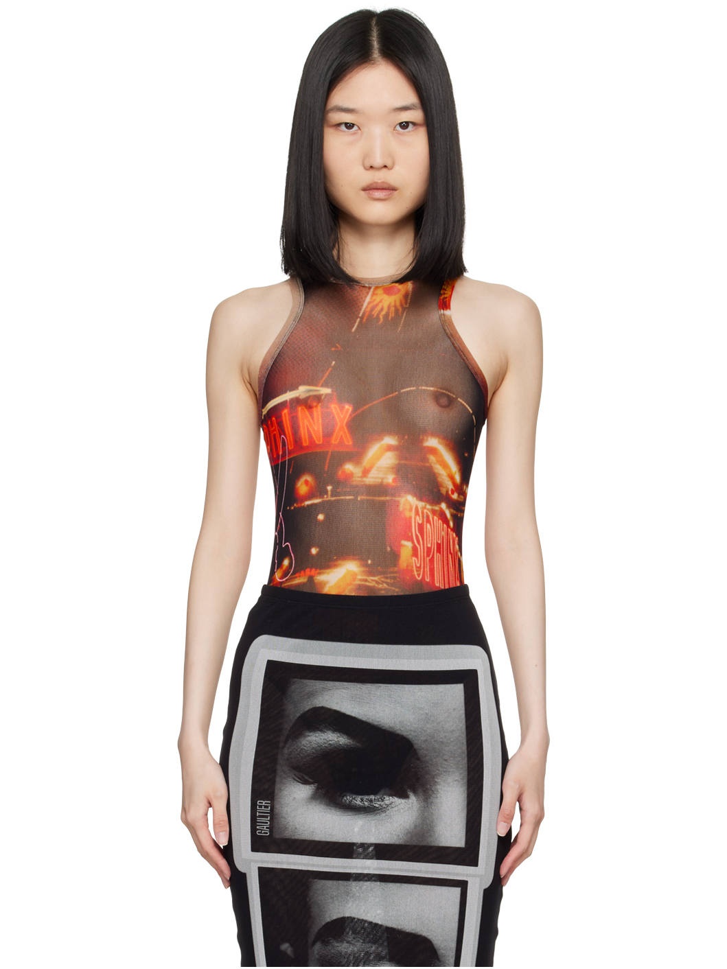 Red 'The Pigalle' Bodysuit - 1