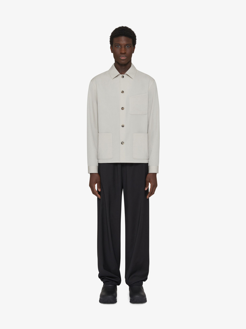Givenchy OVERSHIRT IN DOUBLE FACE WOOL outlook