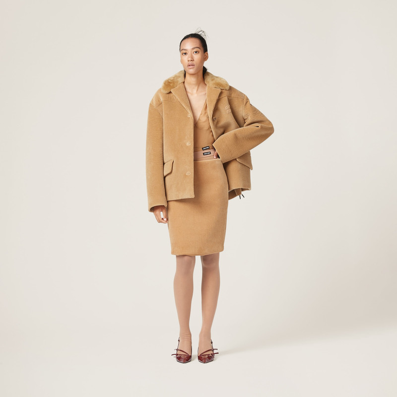 Miu Miu Corduroy skirt outlook
