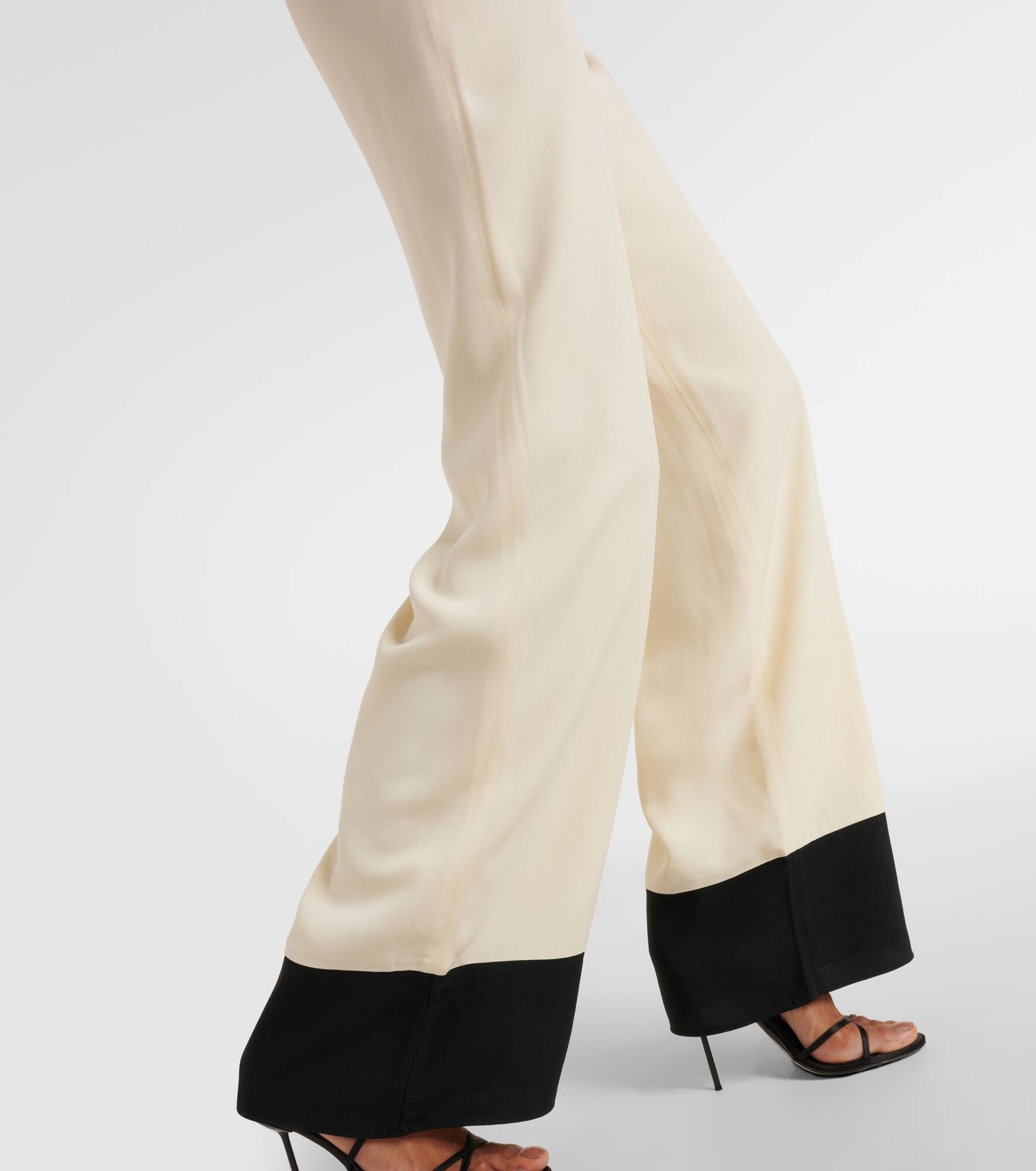 Marlene Corniche high-rise palazzo pants - 5