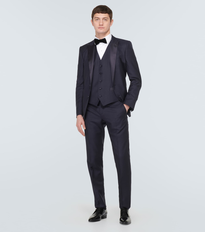 Dolce & Gabbana Wool and silk-blend vest outlook