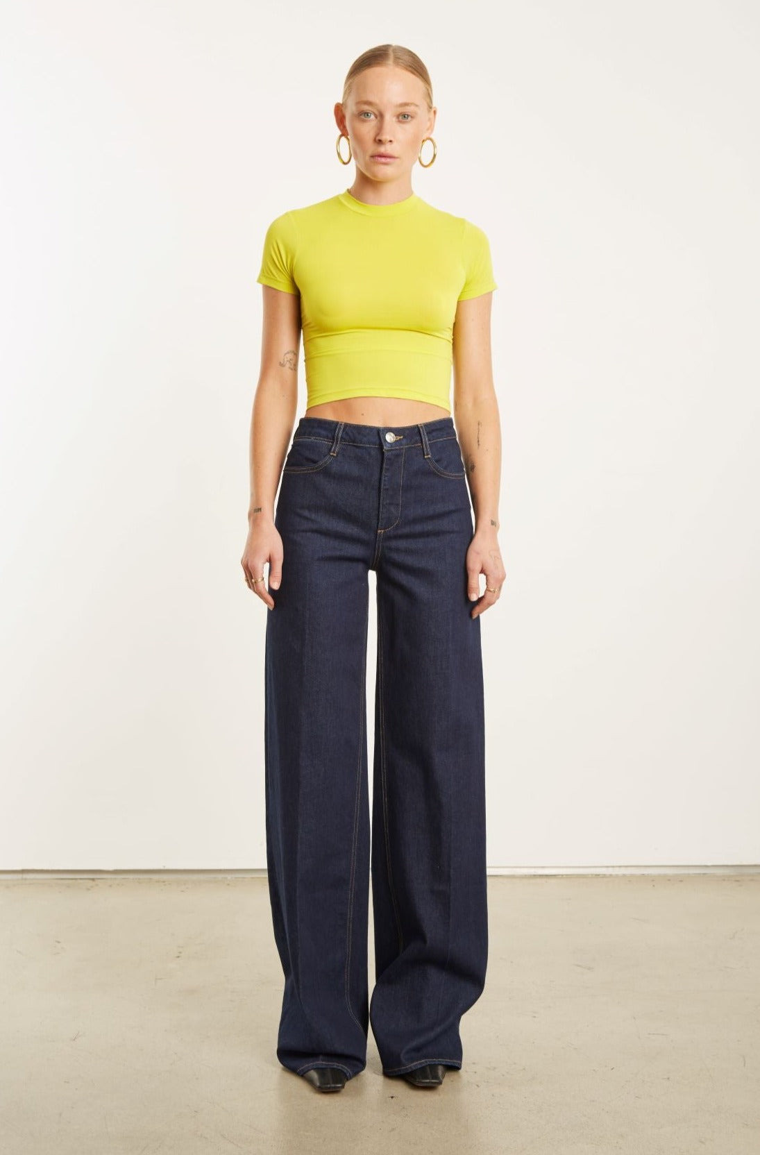 JOAN VINTAGE WIDE LEG DENIM - 5