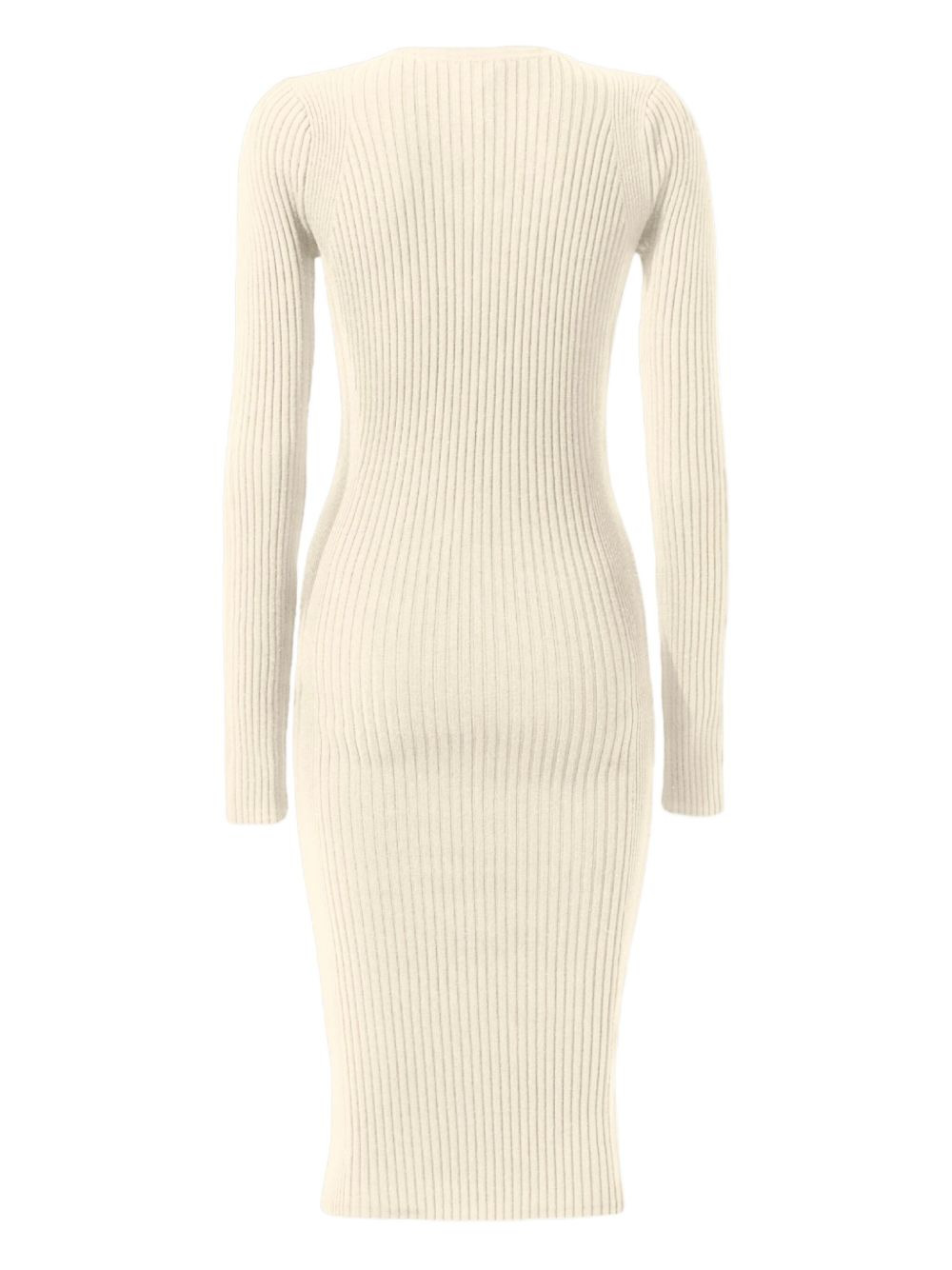 merino rib dress - 5