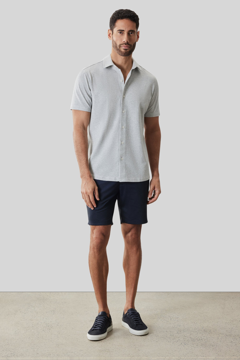 ROBERT BARAKETT Keyes Knit Shirt outlook