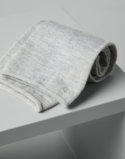 Brunello Cucinelli Cashmere and silk sparkling knit socks outlook