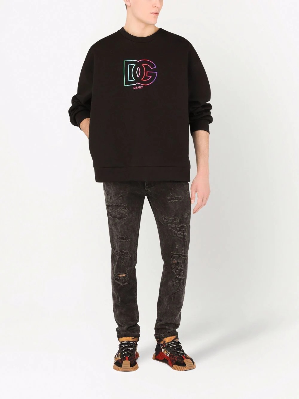 logo-print jumper - 2