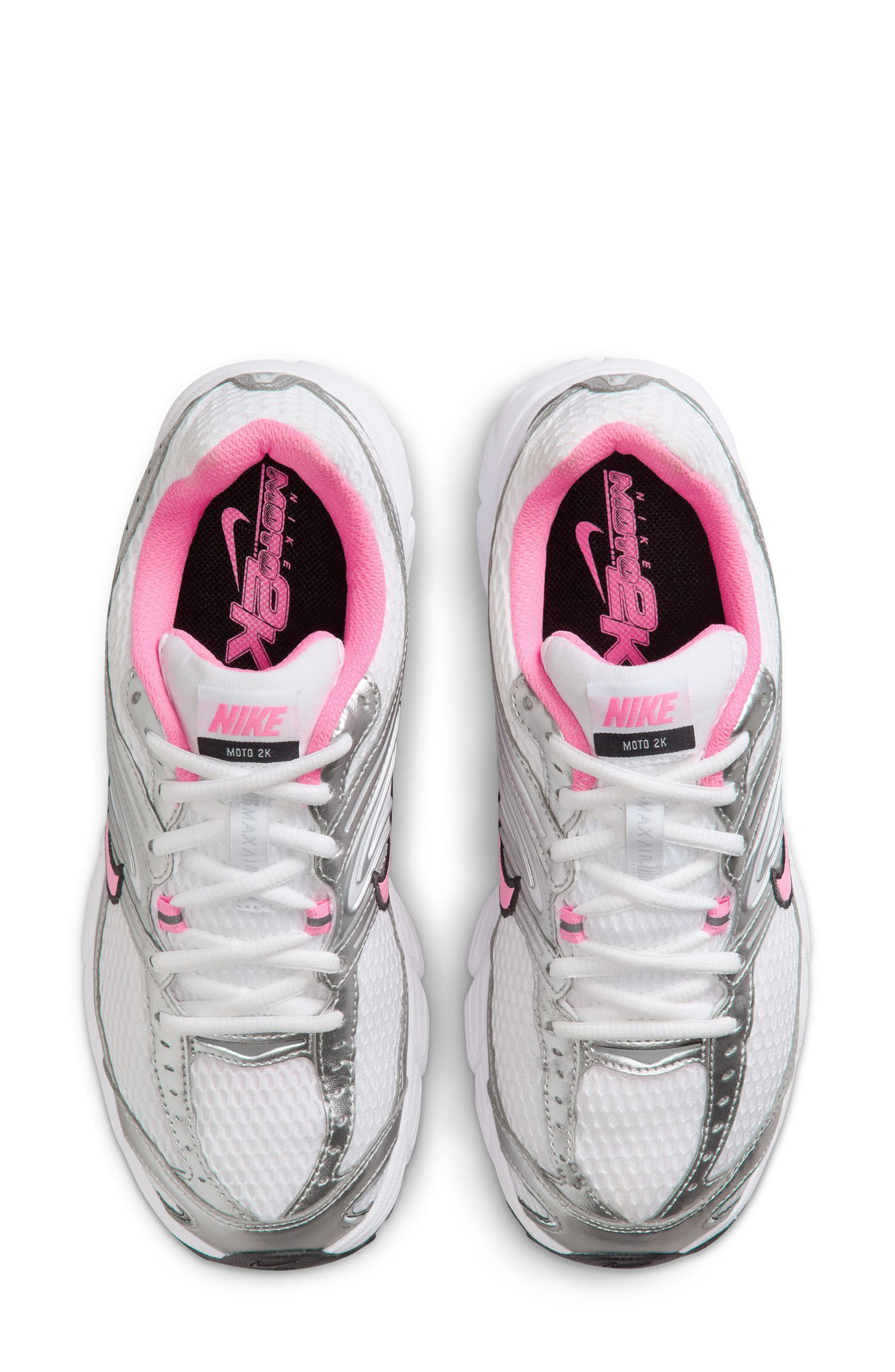 Nike Air Max Moto 2K Sneaker in 101 White/pnkspl at Nordstrom - 3