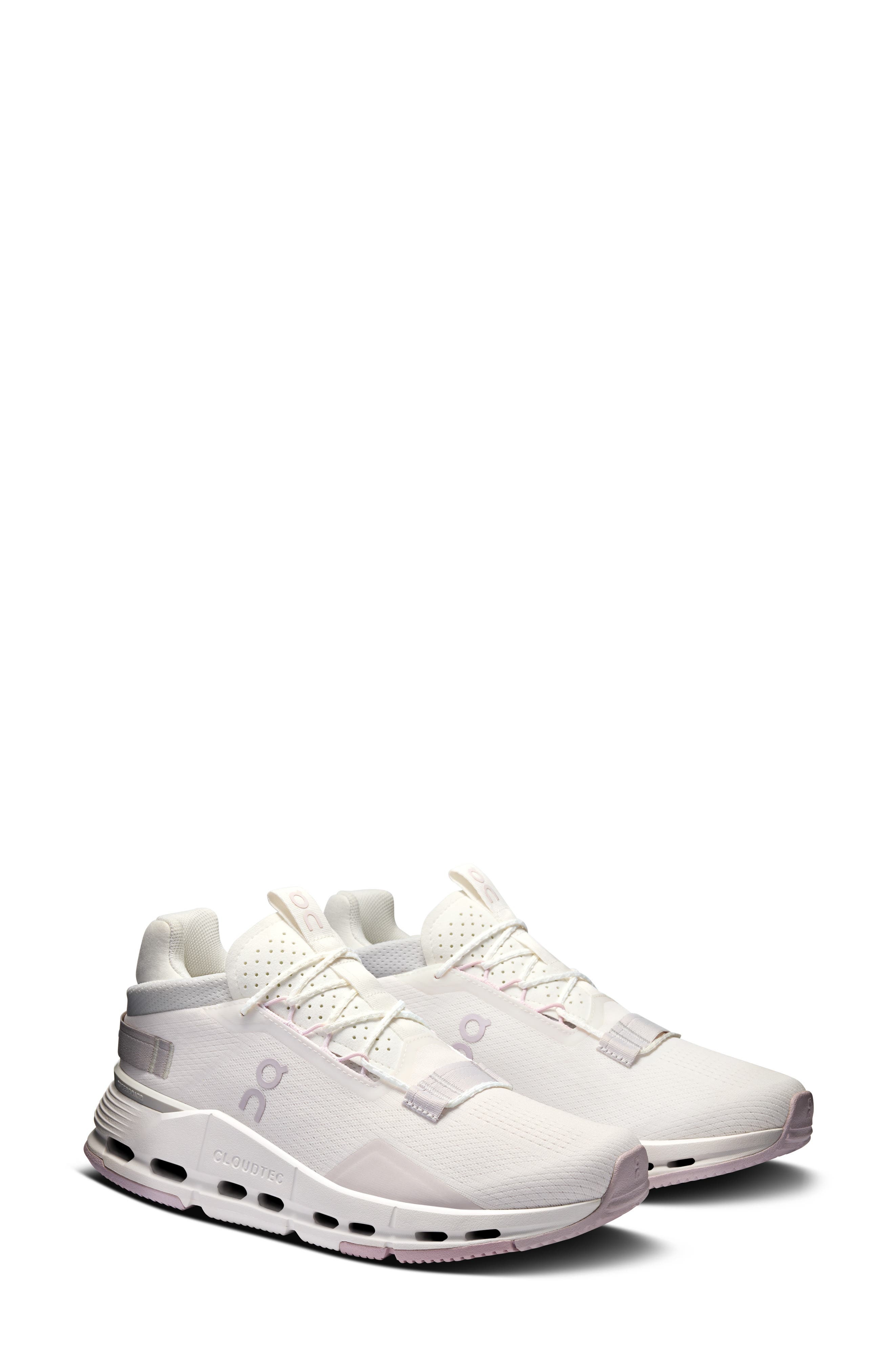 On Cloudnova 2 Sneaker in White/Orchid at Nordstrom - 1
