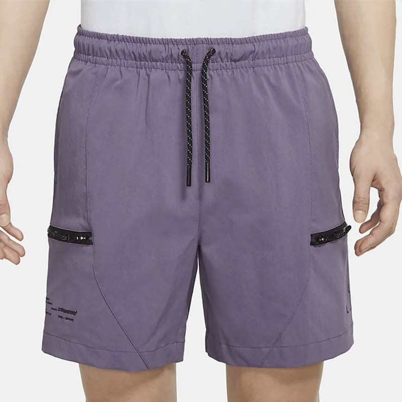 Jordan Air Jordan 23 Solid Color Casual Sports Shorts Purple DQ8086-553 outlook