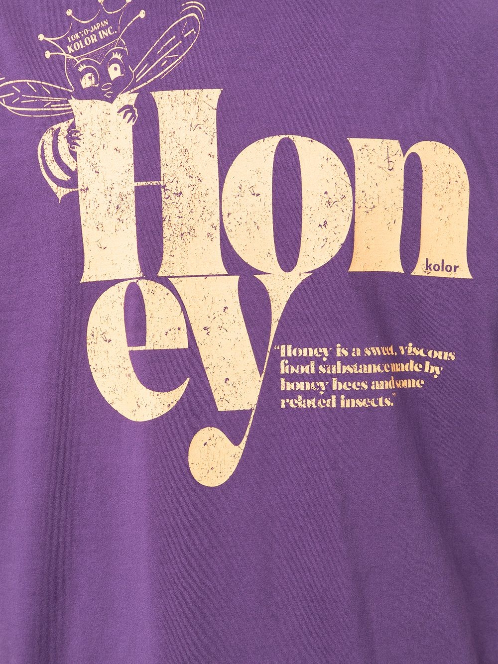 Honey slogan-print T-shirt - 5