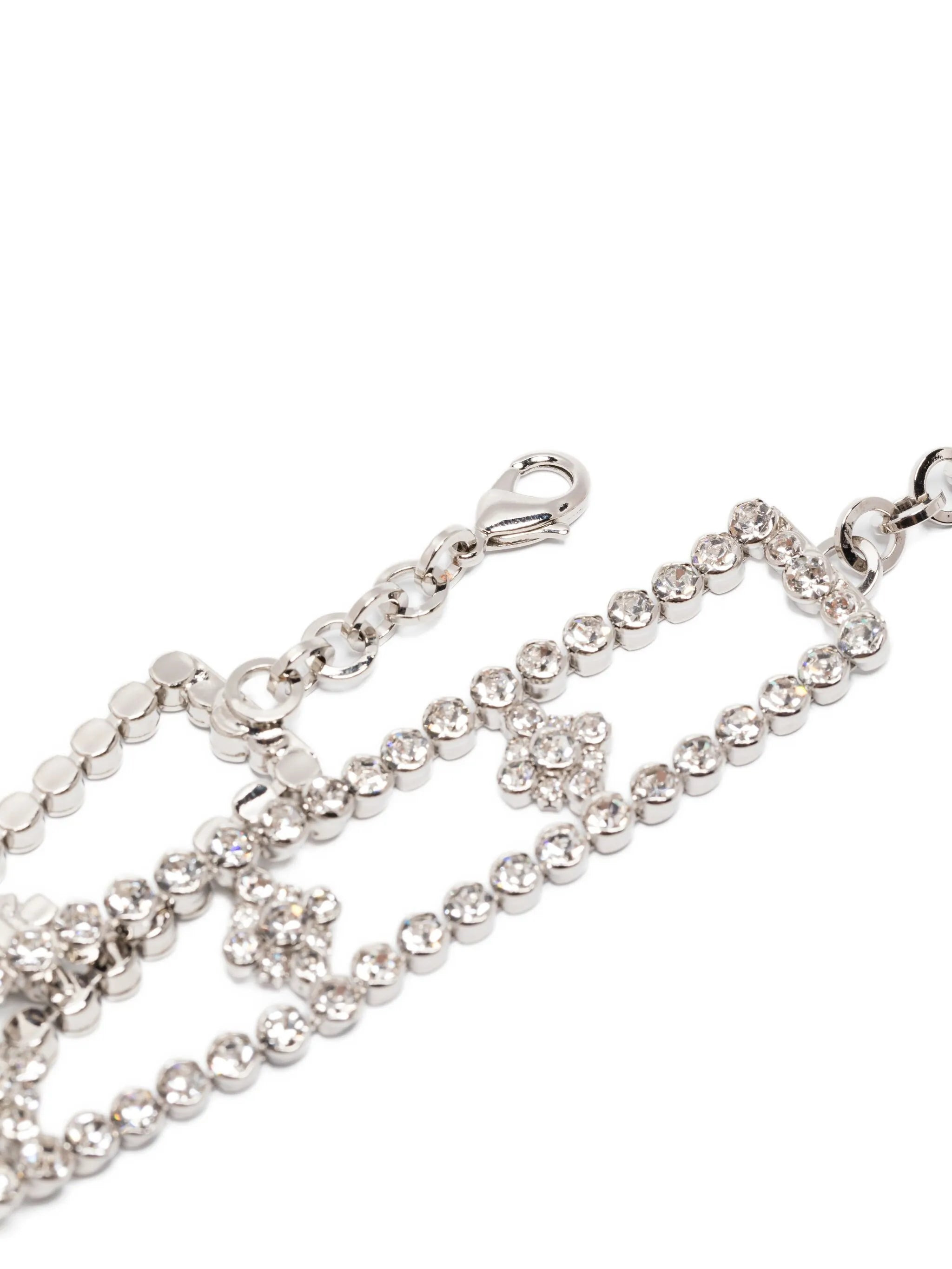 Alessandra Rich Crystal-embellished Necklace - 2