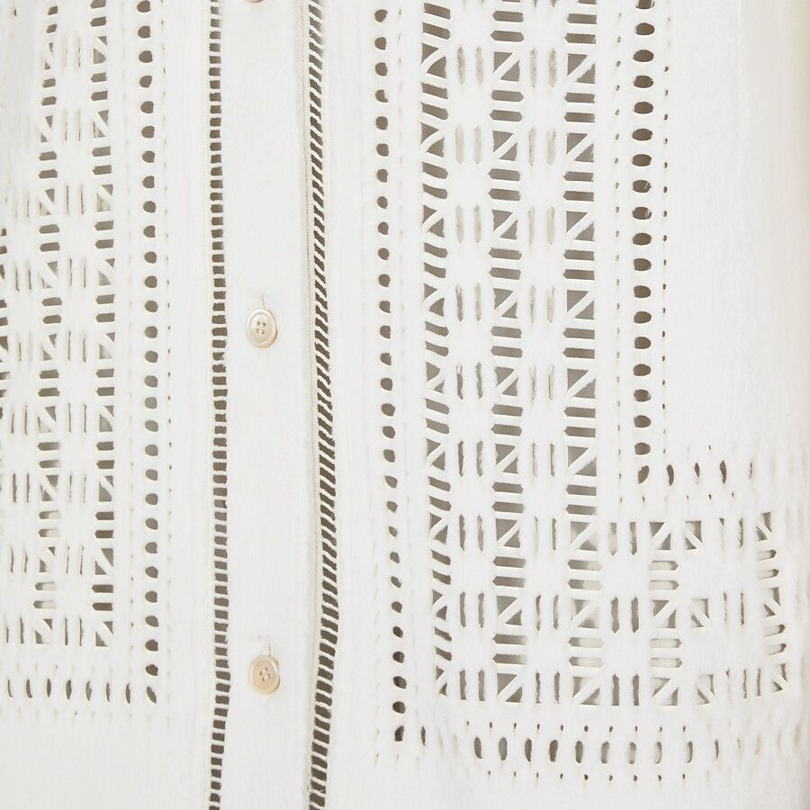 White mink cardigan - 3