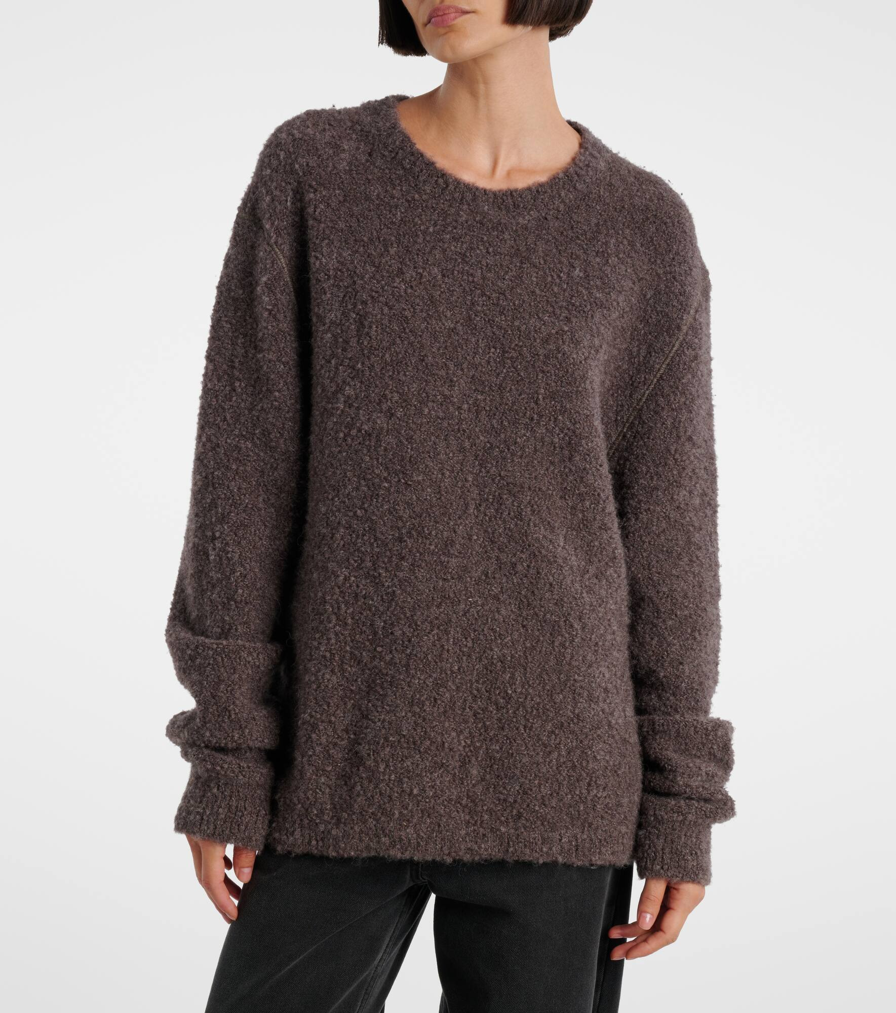 Leorina cashmere, alpaca, and silk sweater - 6