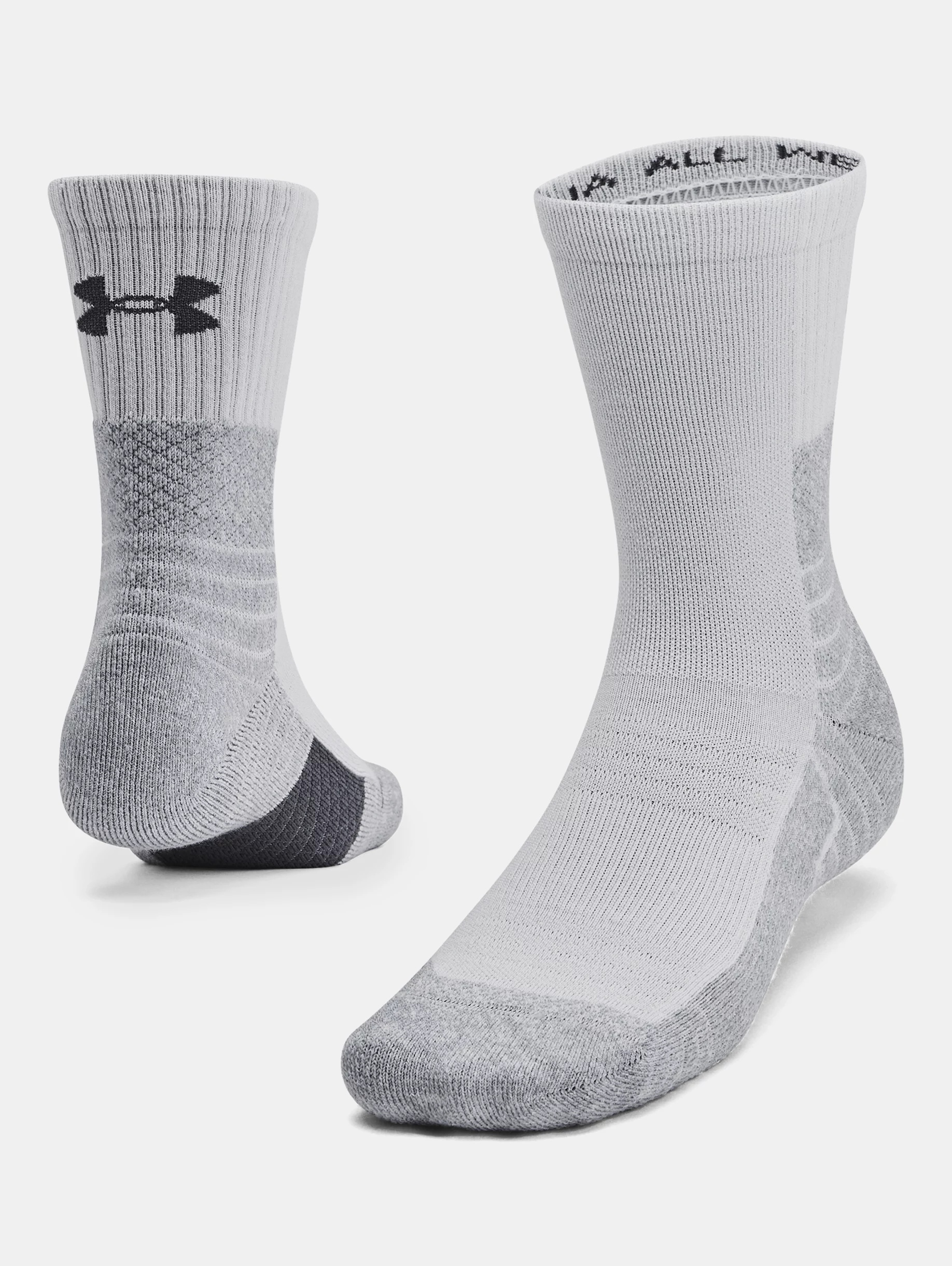 Unisex UA All Weather Wool Crew Socks - 3