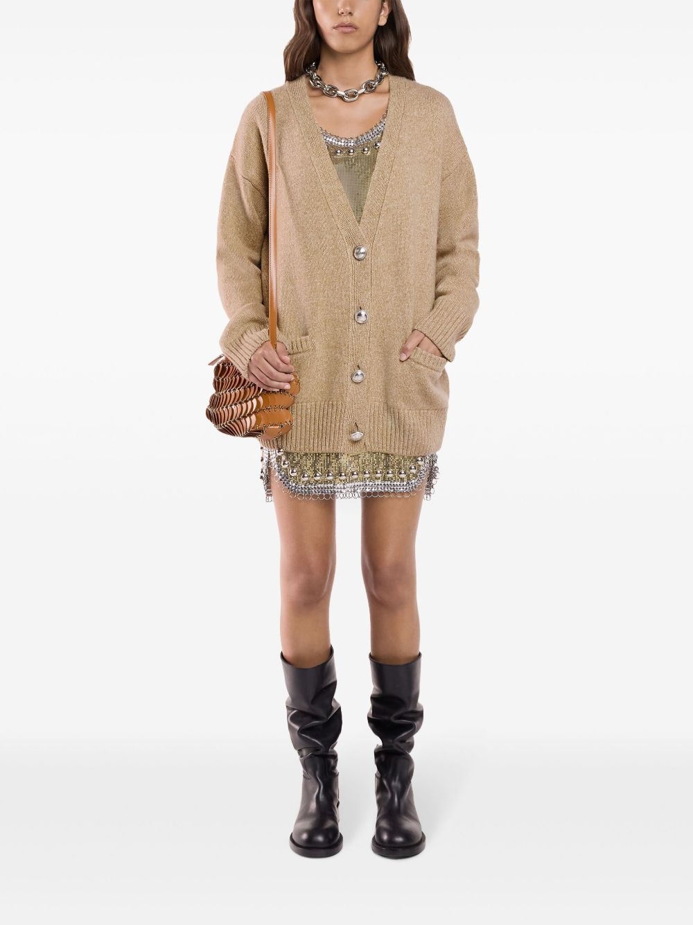 buttoned cardigan - 2