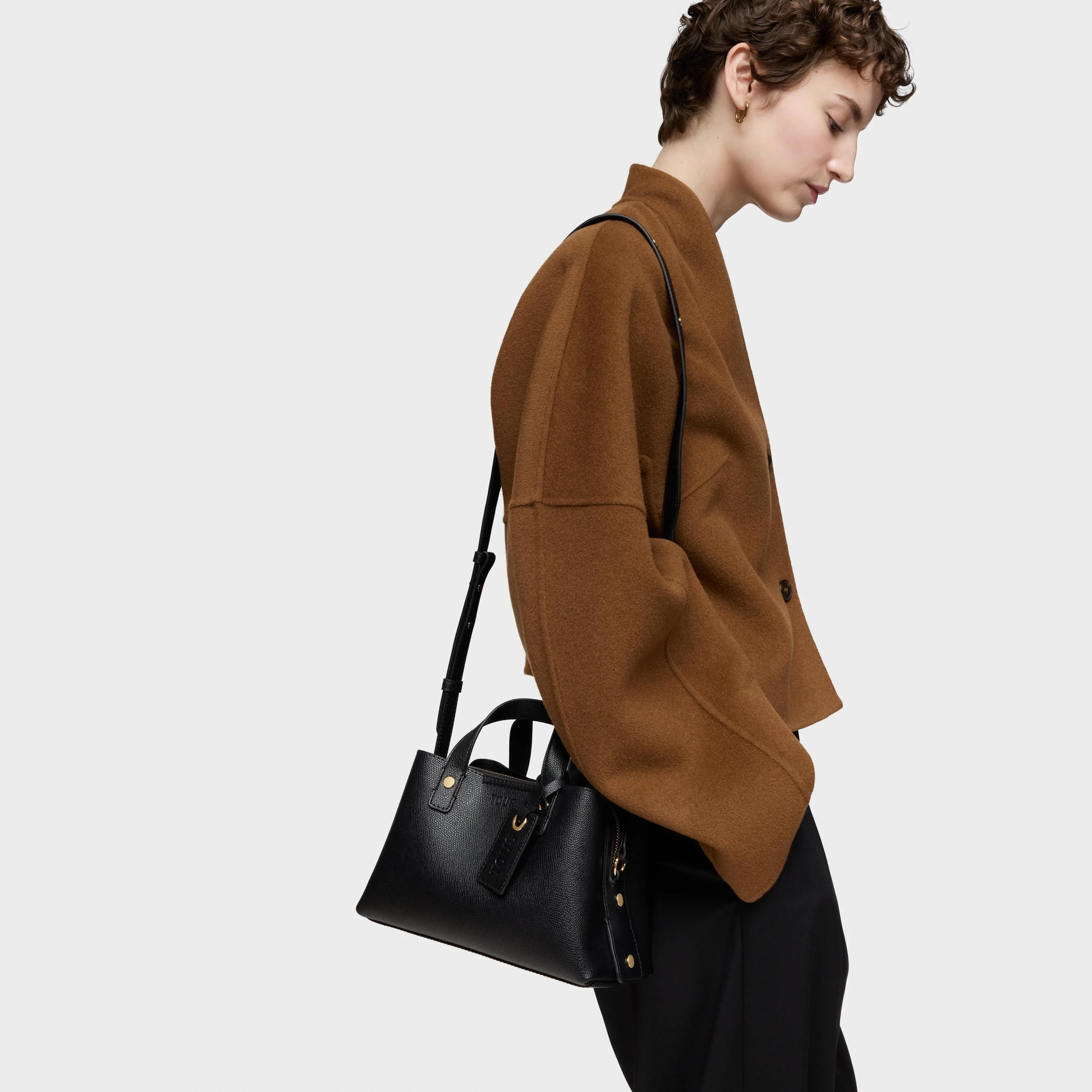 Small black City bag The Citybow - 1