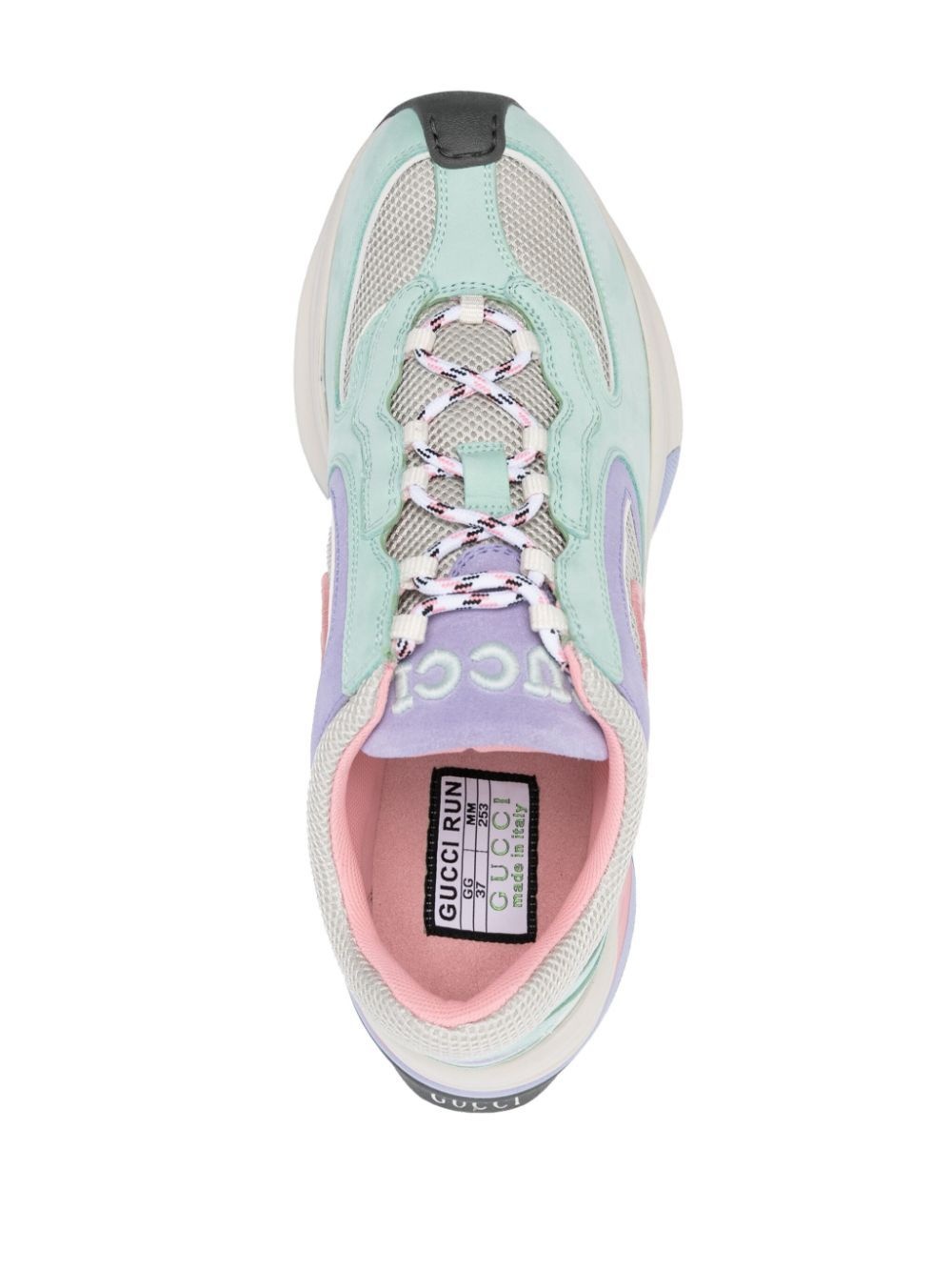 Interlocking G panelled sneakers - 4