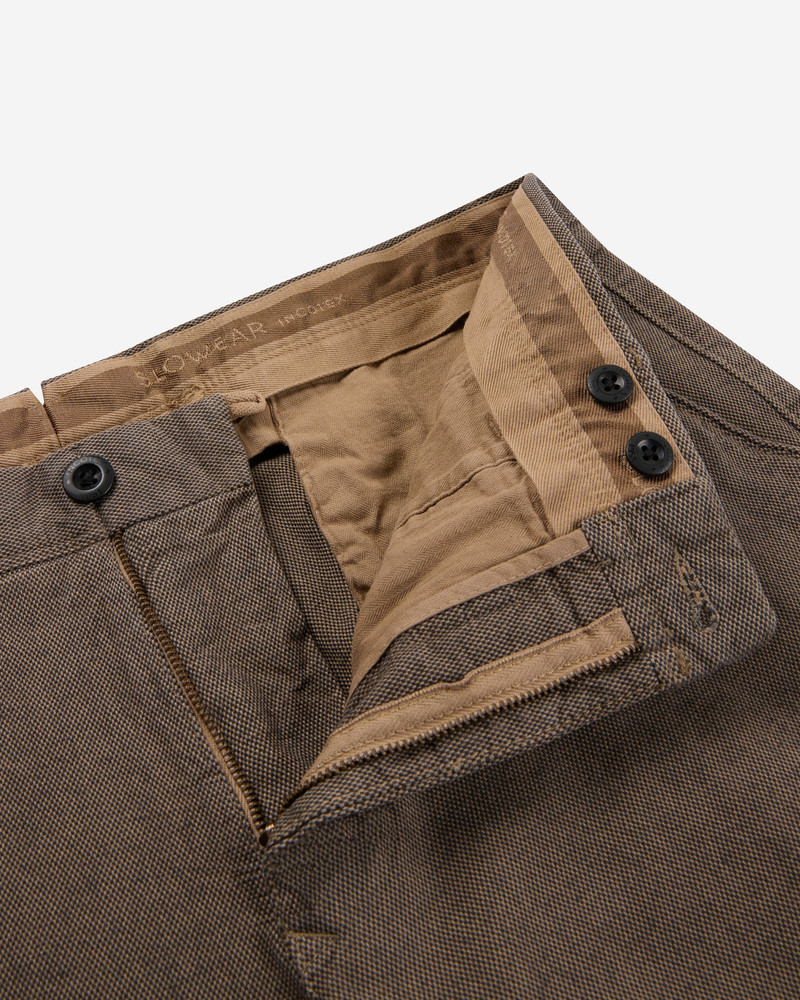 Tight fit cotton trousers 4