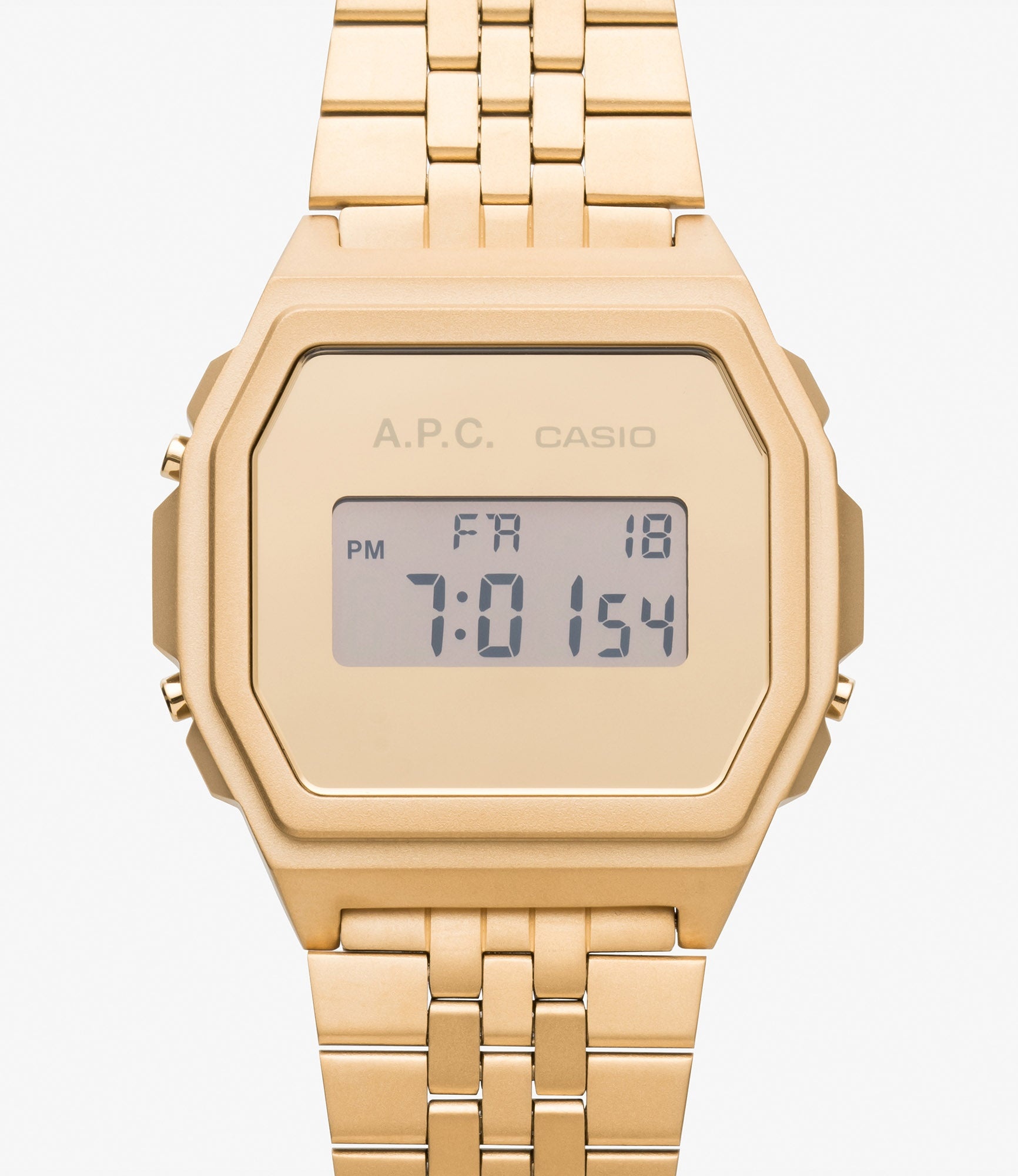 GOLD CASIO X A.P.C. WATCH - 3