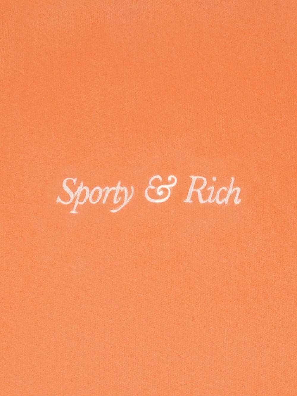 Italic Logo cotton track shorts - 3