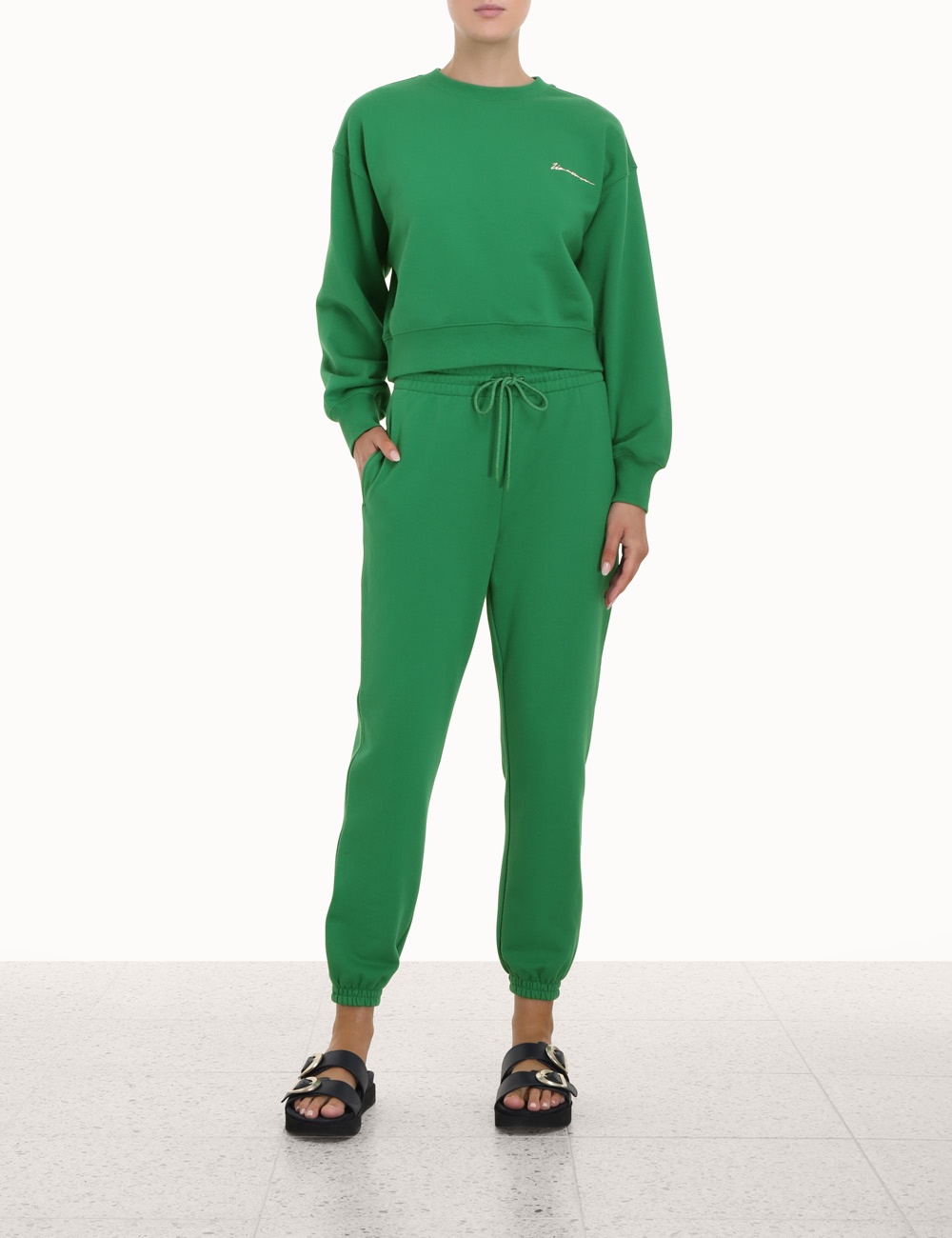 CROPPED CREW NECK - 2