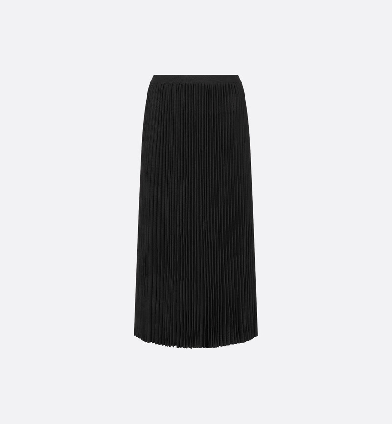 Pleated Mid-Length Skirt 1