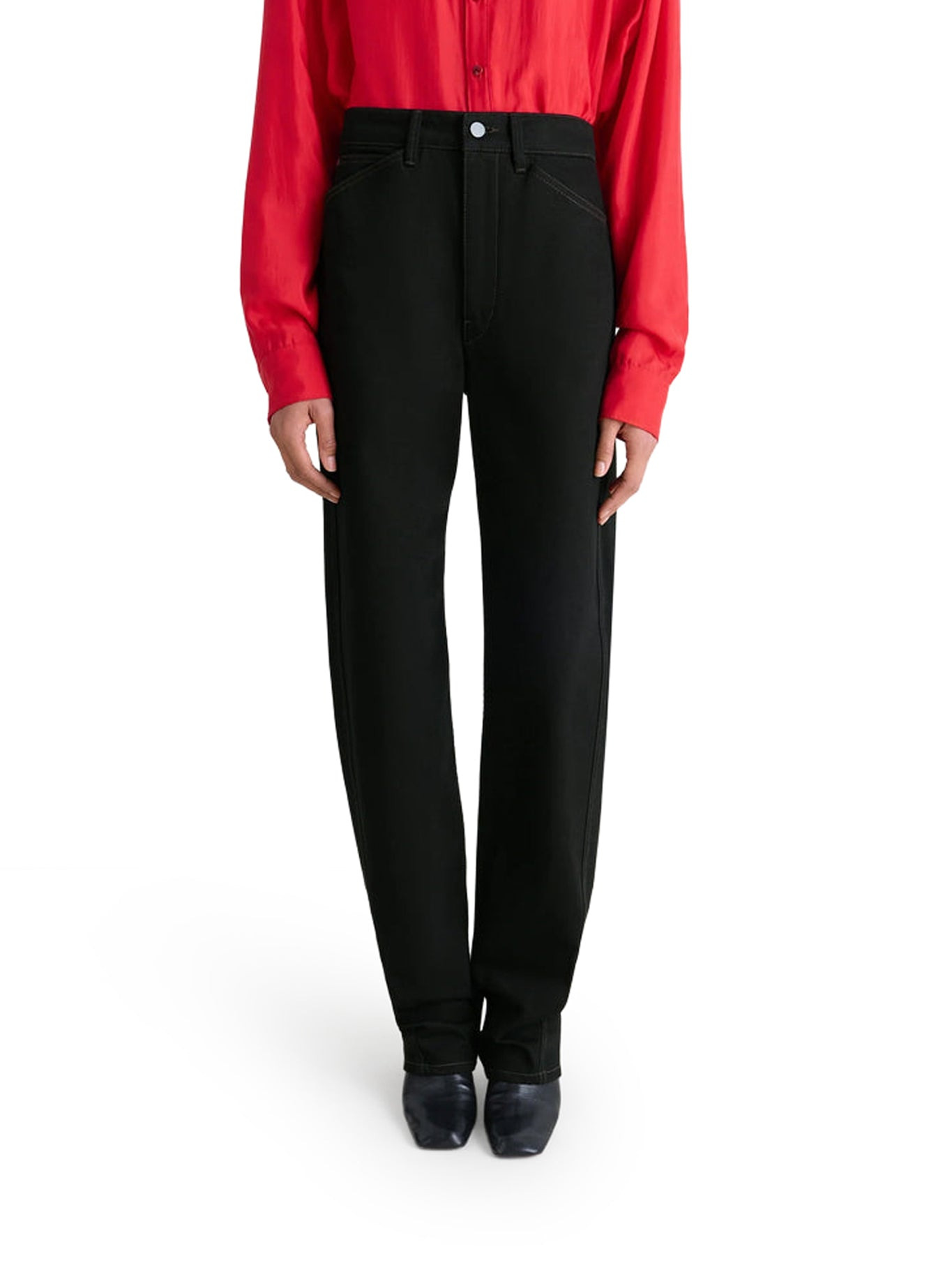 FIVE POCKETS TWISTED PANTS - 3