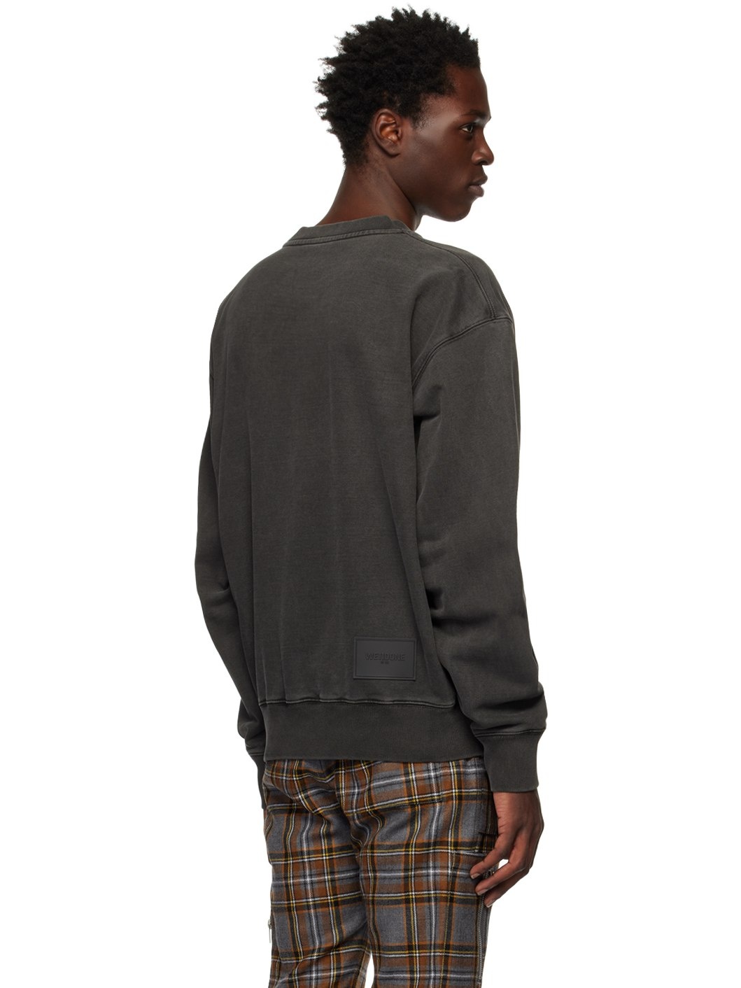 Gray Basic Sweatshirt - 3