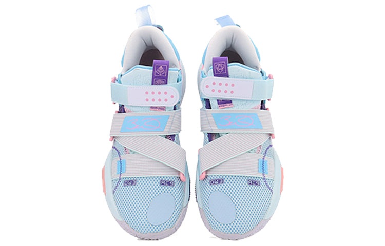 Li-Ning Wade All City 9 V2 'Baby Blue Pink' ABAR075-3 - 4