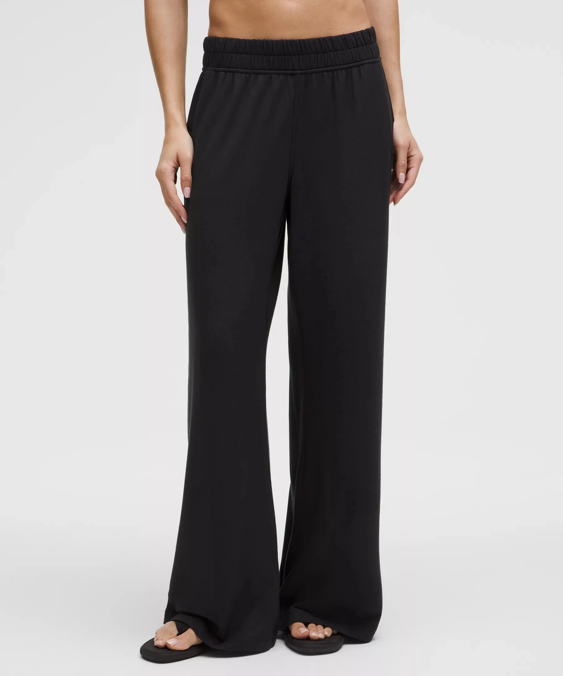 BeCalm Mid-Rise Wide-Leg Pant - 1