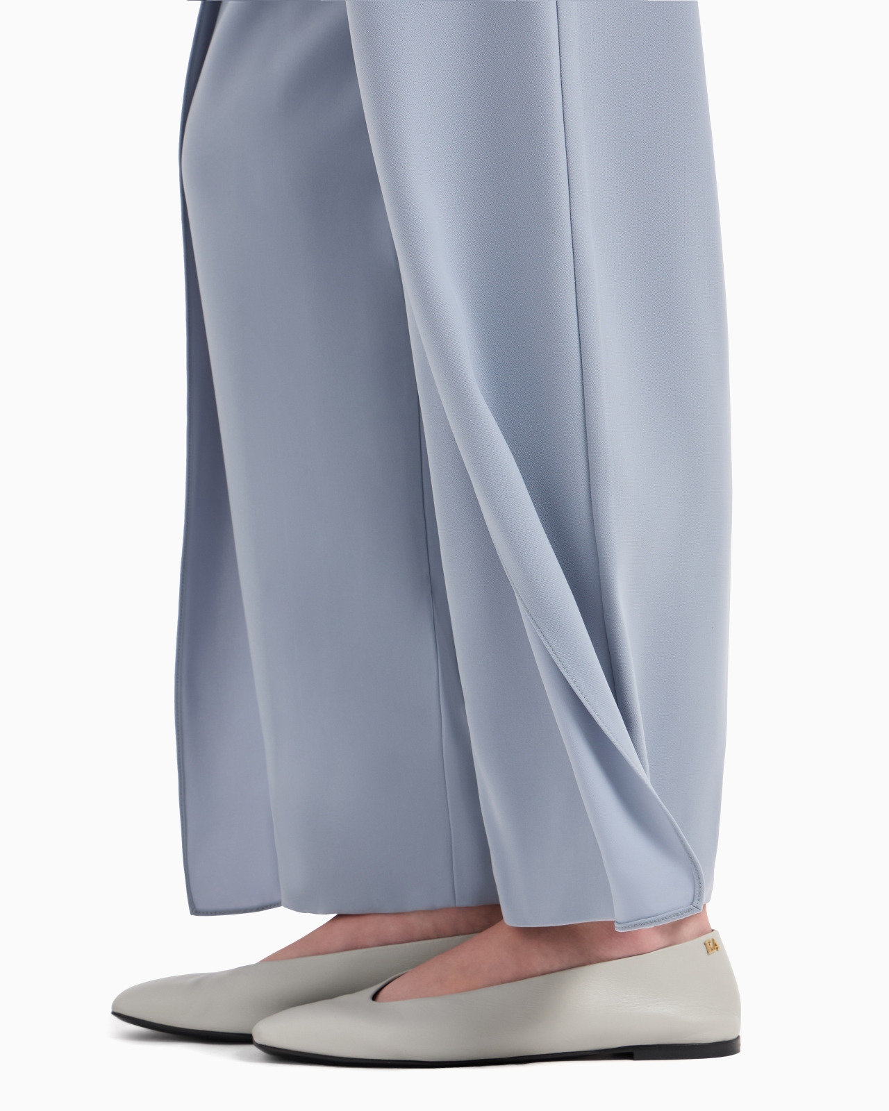V-neck jumpsuit in technical cady - 6