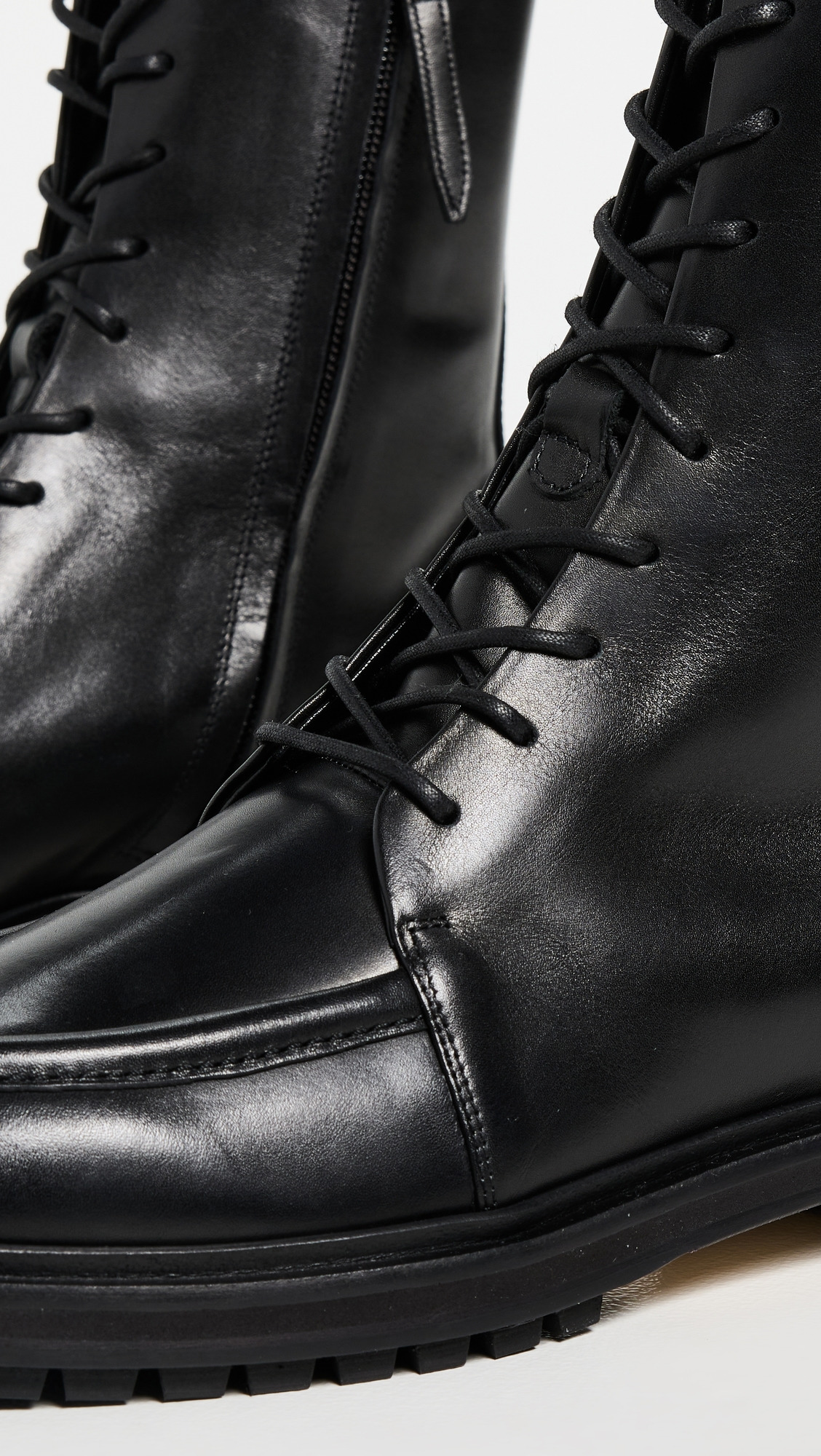 Tate Calf Leather Boots - 5