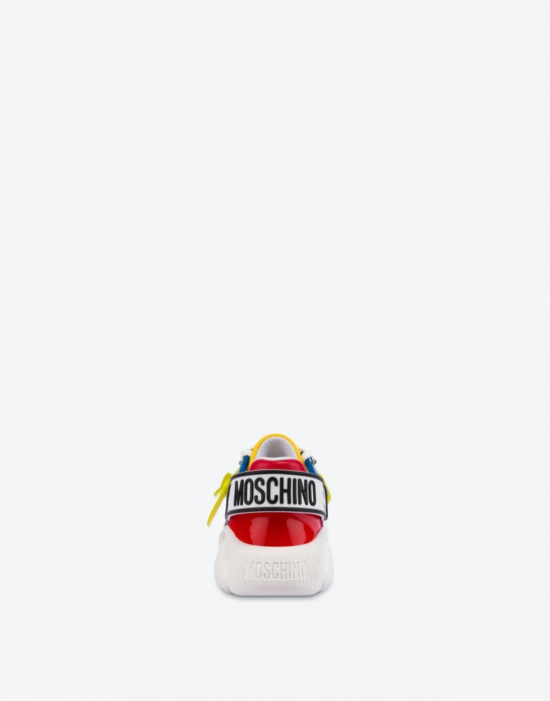 Moschino ROLLER SKATES TEDDY SHOES outlook