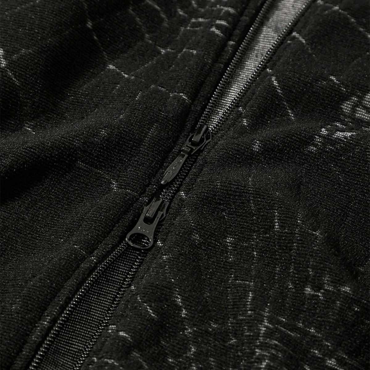 RIB COLLAR TRACK JACKET (BLACK) - 4