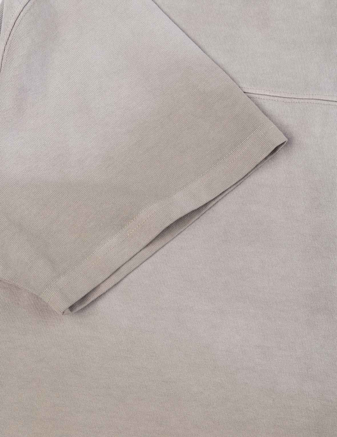 EVISUKURO Waffle Embroidery and Spray Dye Relax Fit T-shirt - 8