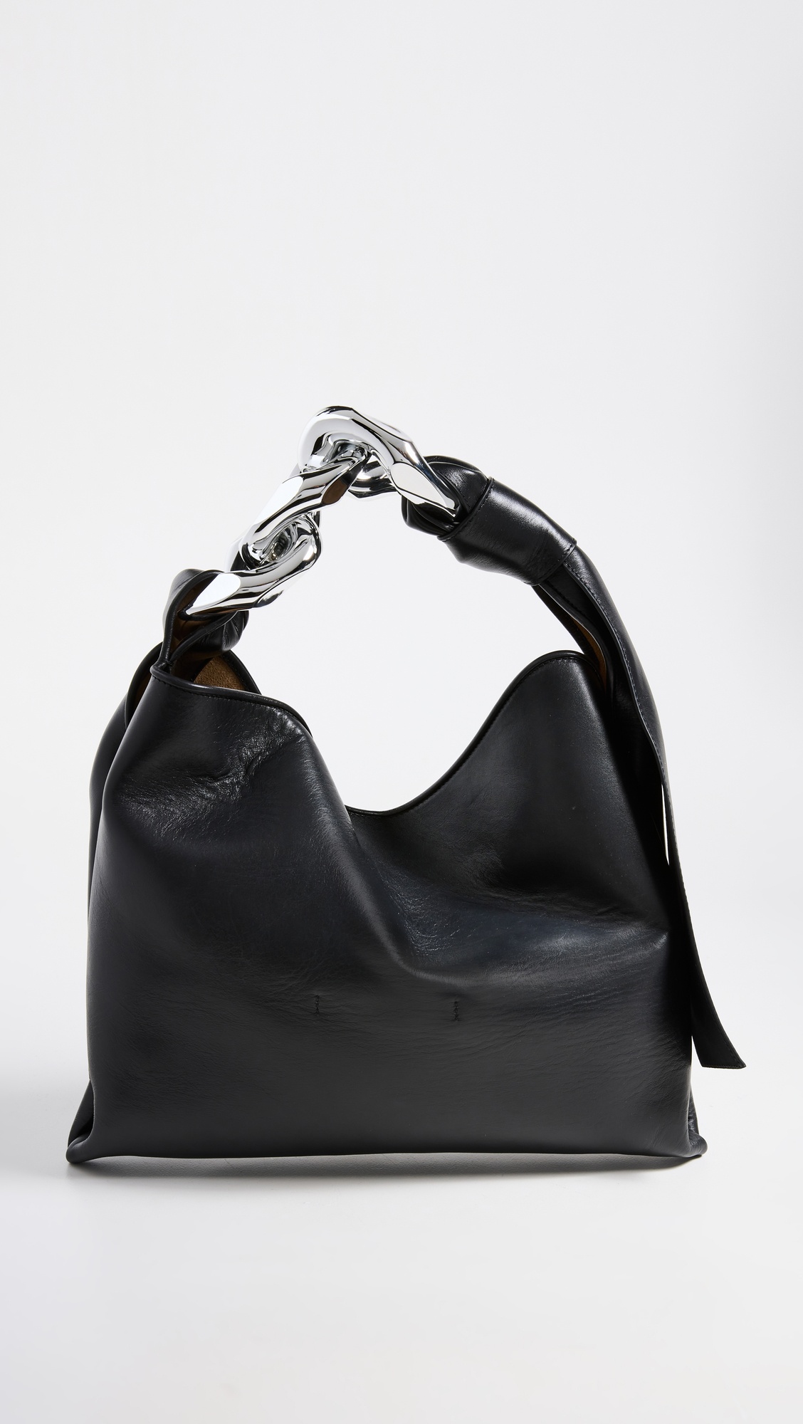 Small Chain Hobo Bag - 1