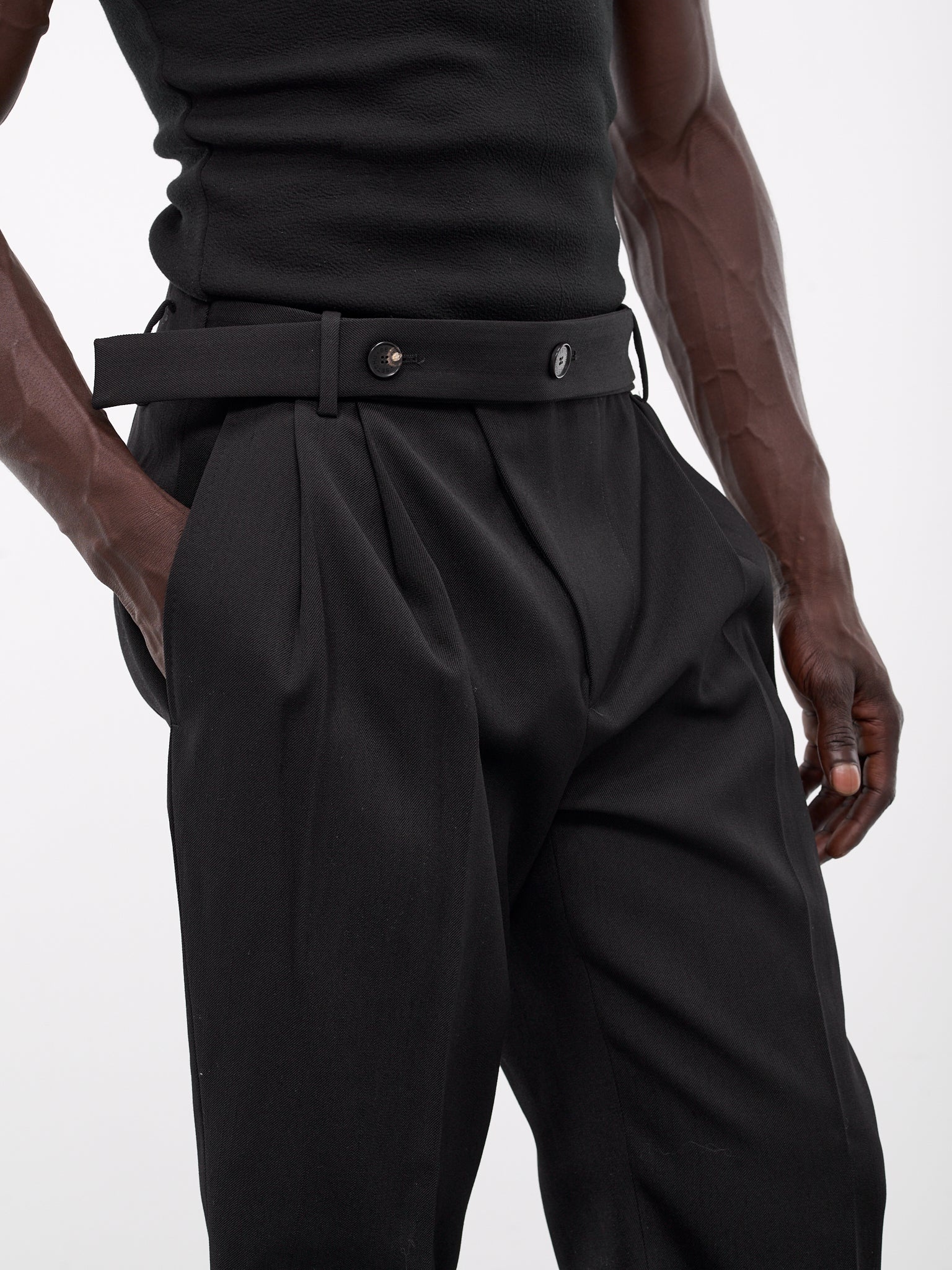 Gabardine Tailored Pants - 5
