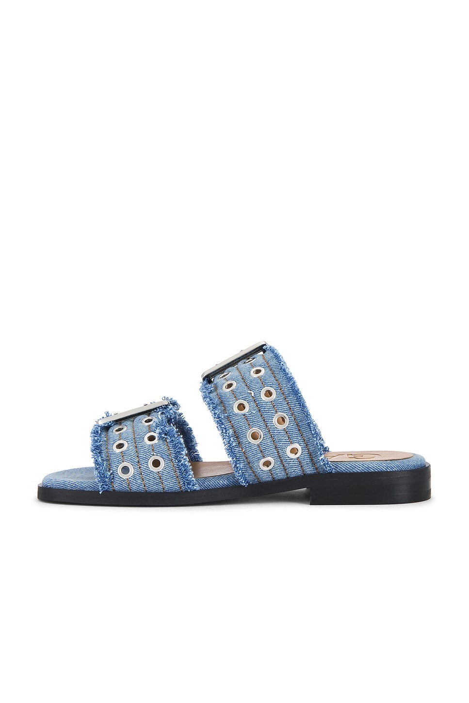 Feminine Buckle Sandal - 5