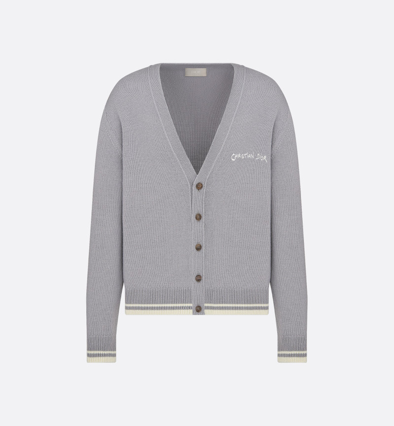 Christian Dior Tag Cardigan 1