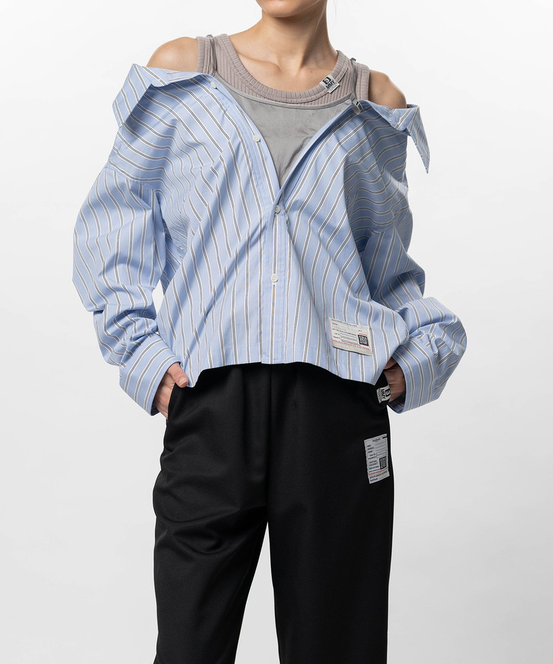 Triple Layered Stripe Shirt 10