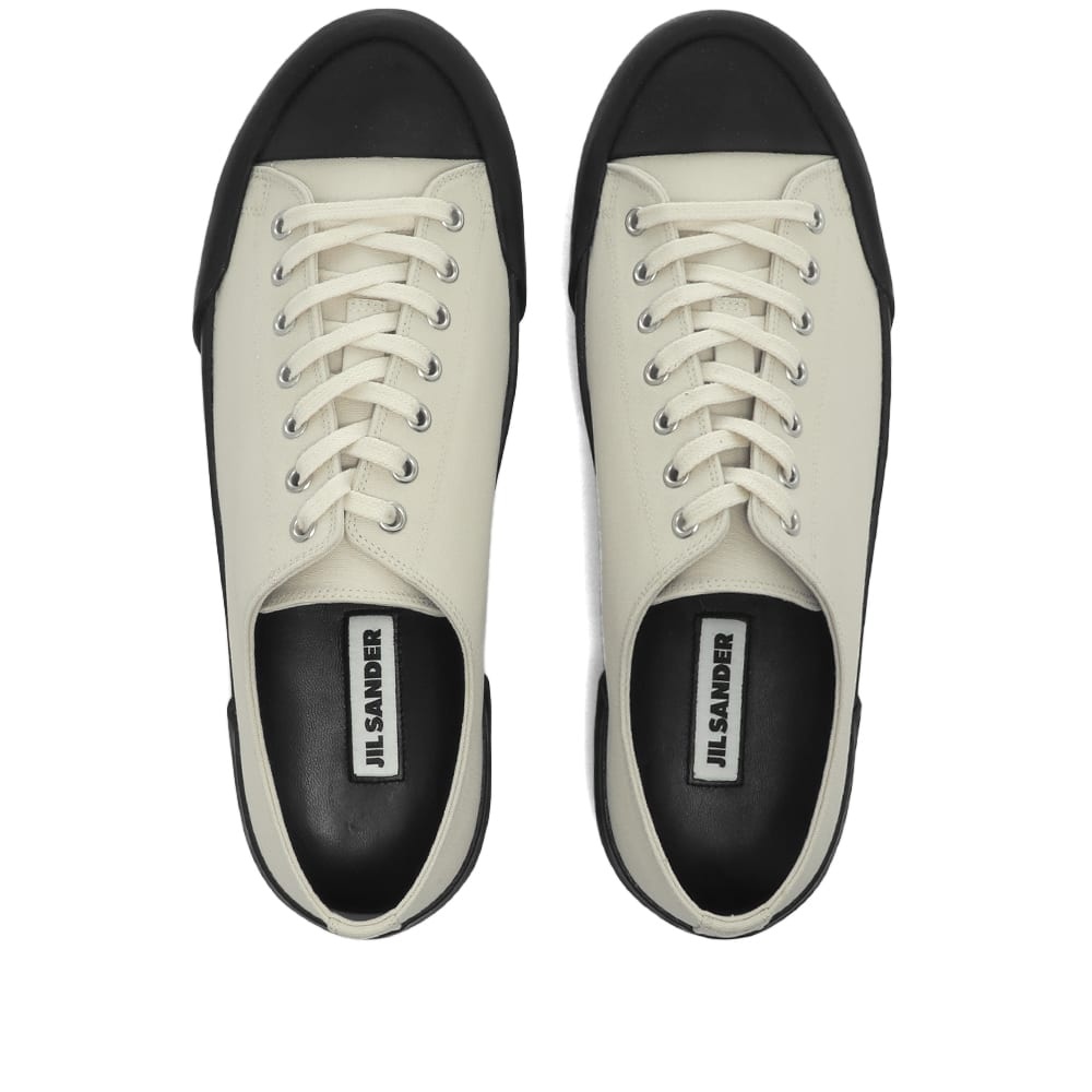 Jil Sander Low Top Canvas Sneaker - 5