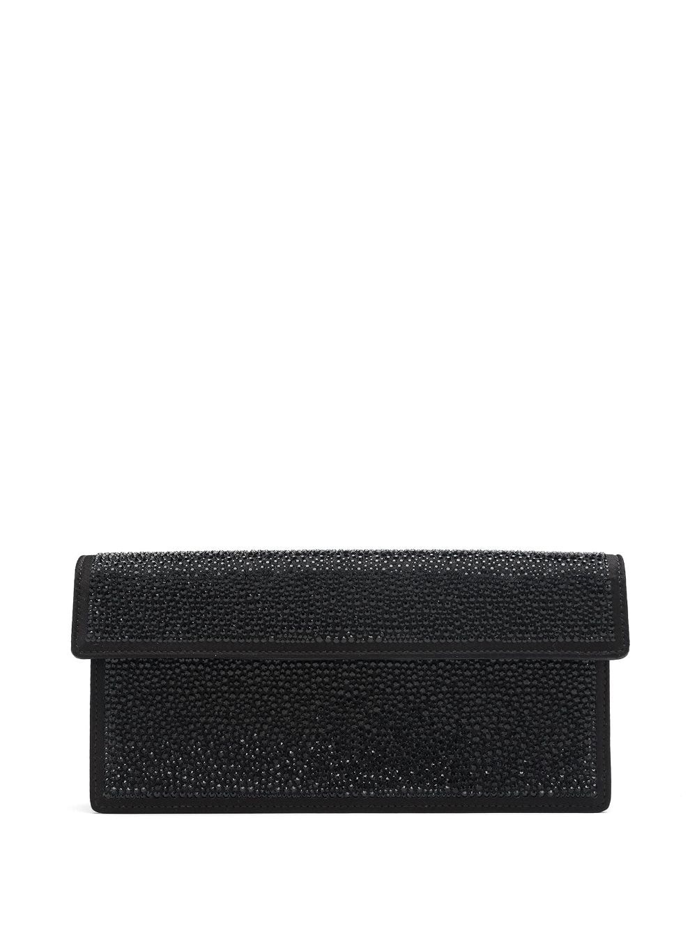 Crystal Pavé Alibi clutch - 2