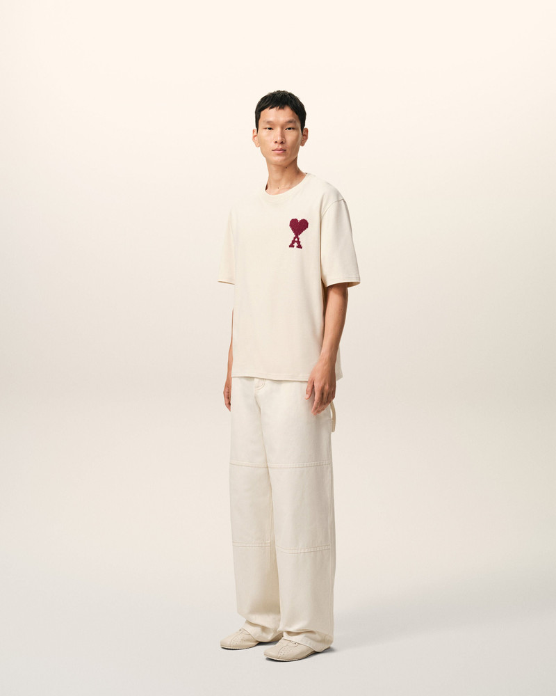 WHITE COTTON AMI DE COEUR T-SHIRT 6