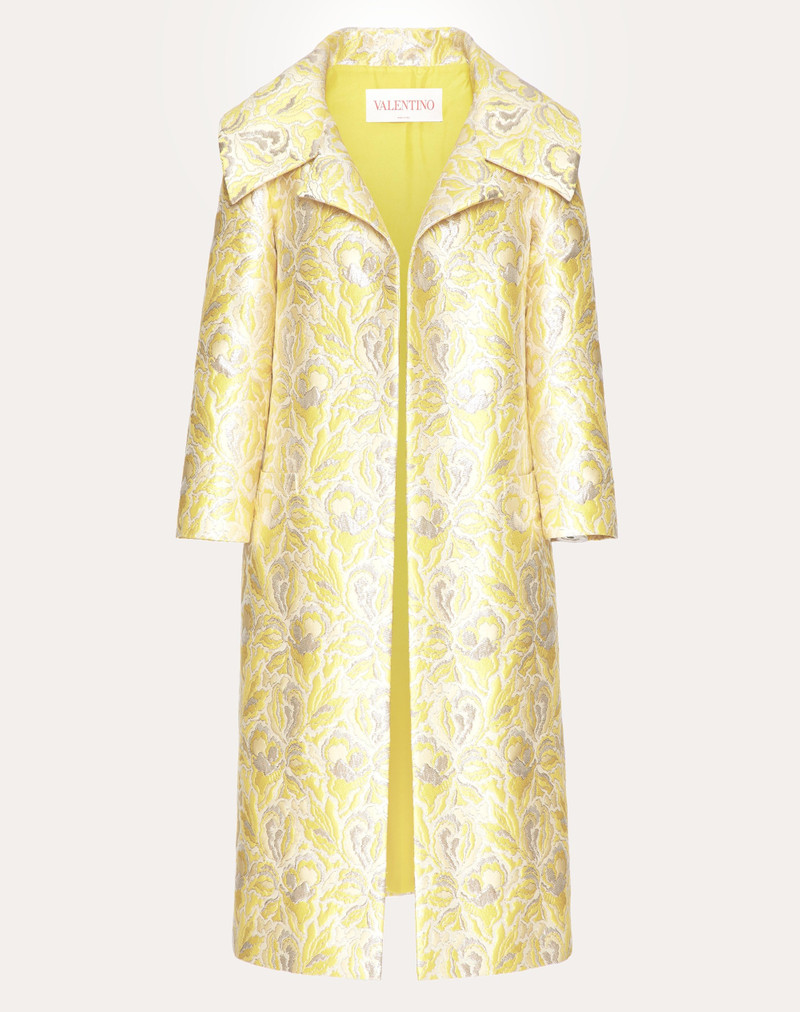 IRIS BROCADE COAT 1