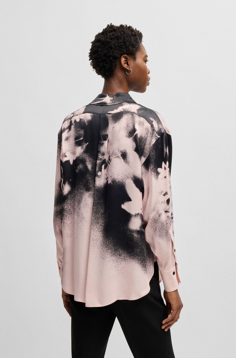 TAILORED BLOUSE WITH FLORAL PRINT 5