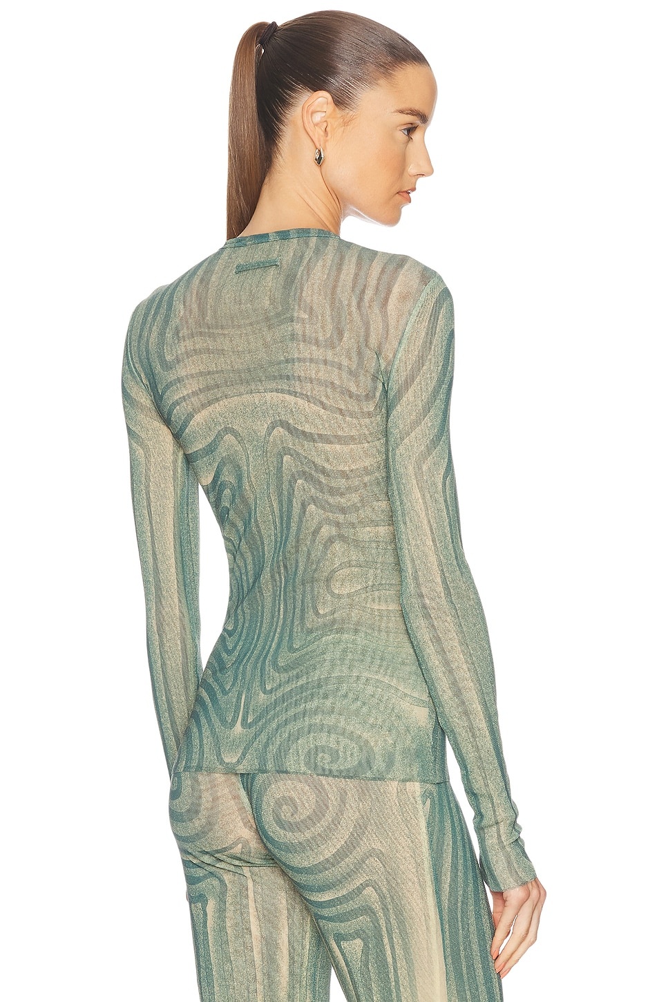 Spiral Long Sleeve Top - 3