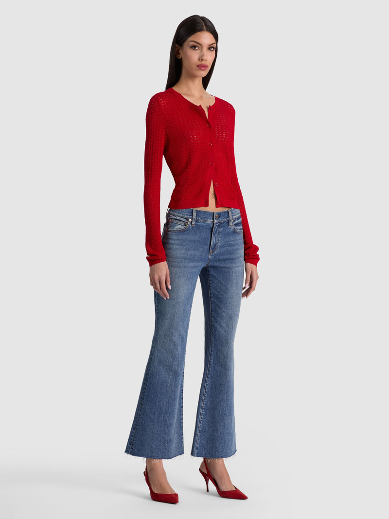 CARSON POINTELLE CARDIGAN 1