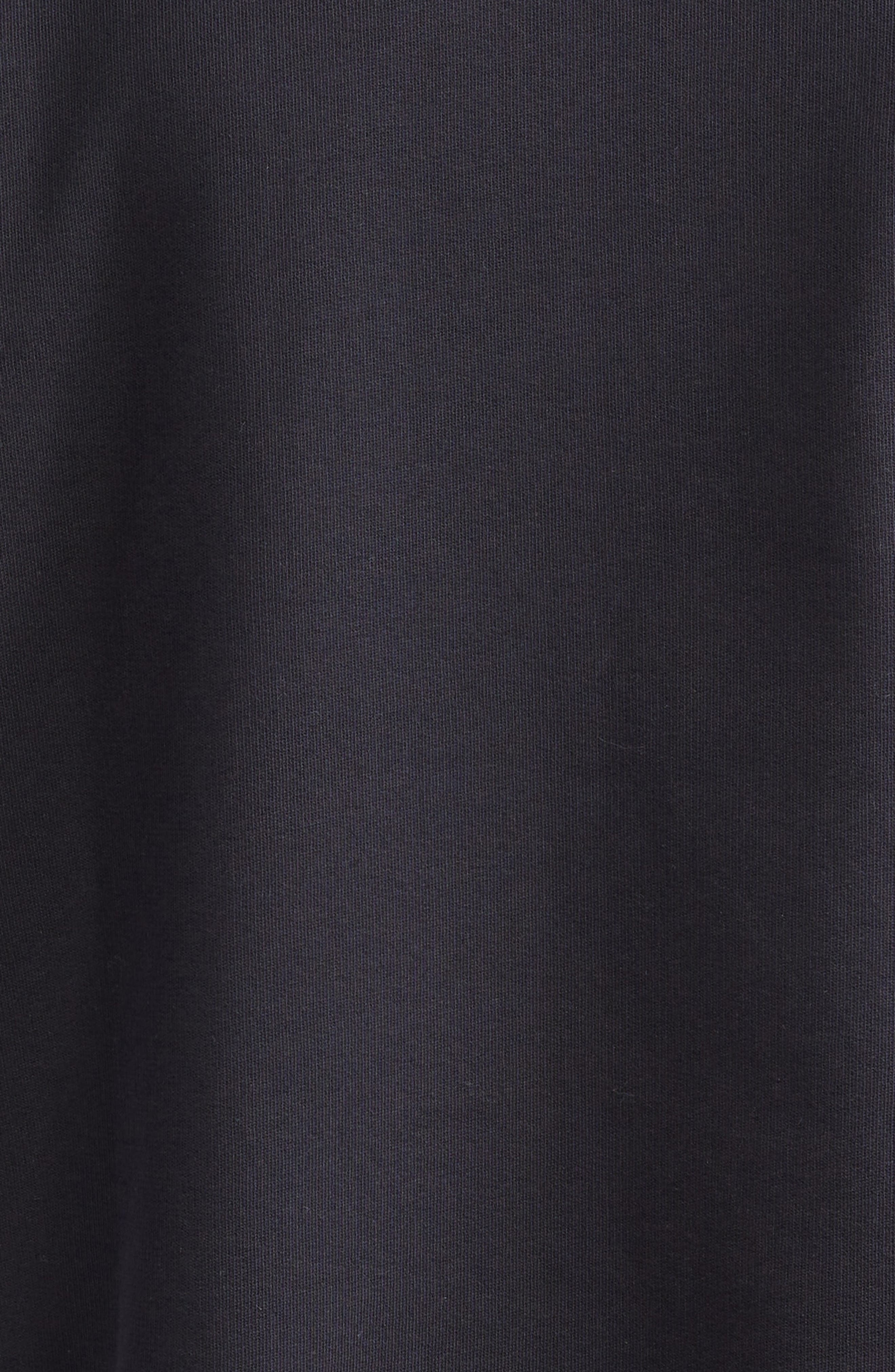 Acne Studios Embroidered Face Patch Fleece Sweatshirt in Black at Nordstrom - 6