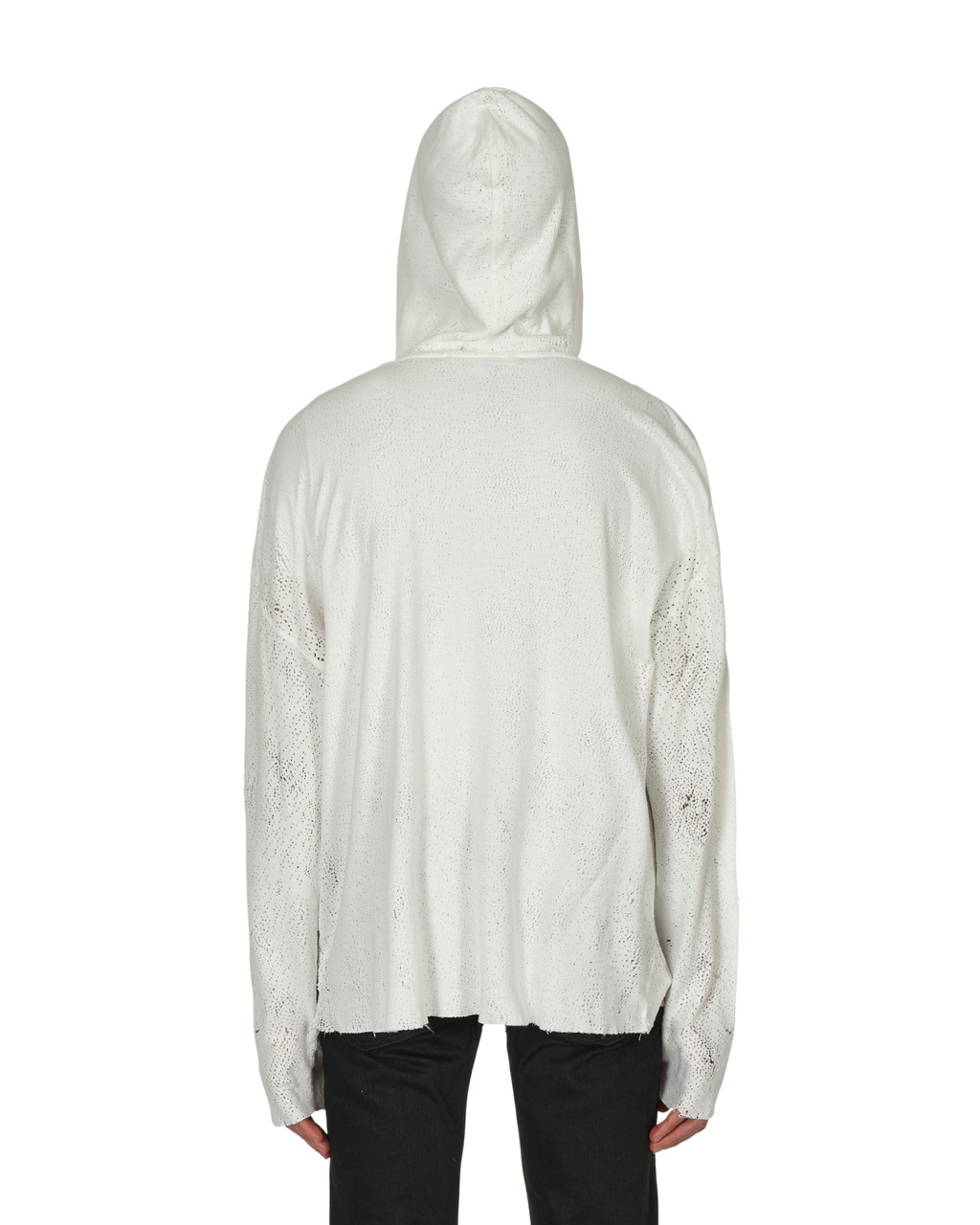DESTROYED HOODED TEE - 5