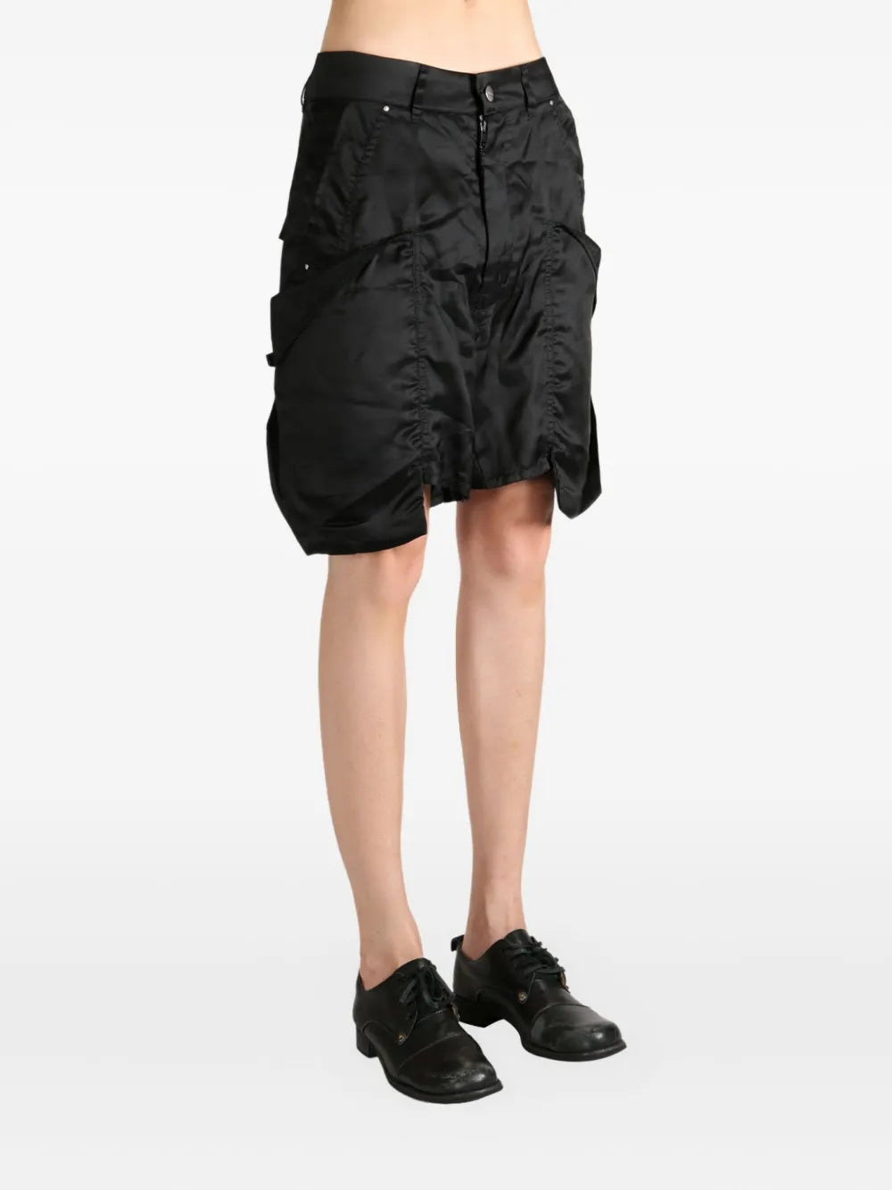 Stefan Cargo Shorts Cupro Twill - 3